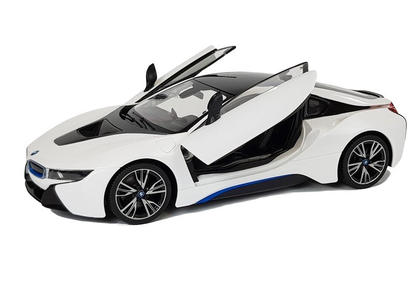 R/C BMW i8 Rastar 1:14 White Automatic Doors (2)