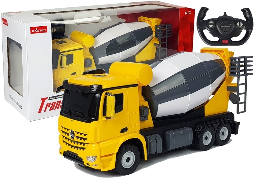 RC Mercedes-Benz Arocs Rastar 1:14 Yellow (6)