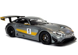 R/C Mercedes AMG GT3 Rastar Car 1:14 Grey (3)