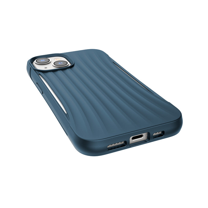 X-Doria Raptic Clutch - biodegradable case for iPhone 14 (drop tested from 3 m) (blue) (2)
