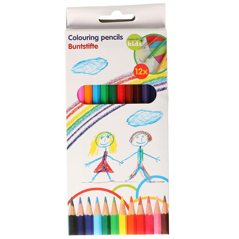 Topwrite - 12 Colored Pencils