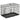 Dog crate, transport crate, wire crate, removable floor tray, black