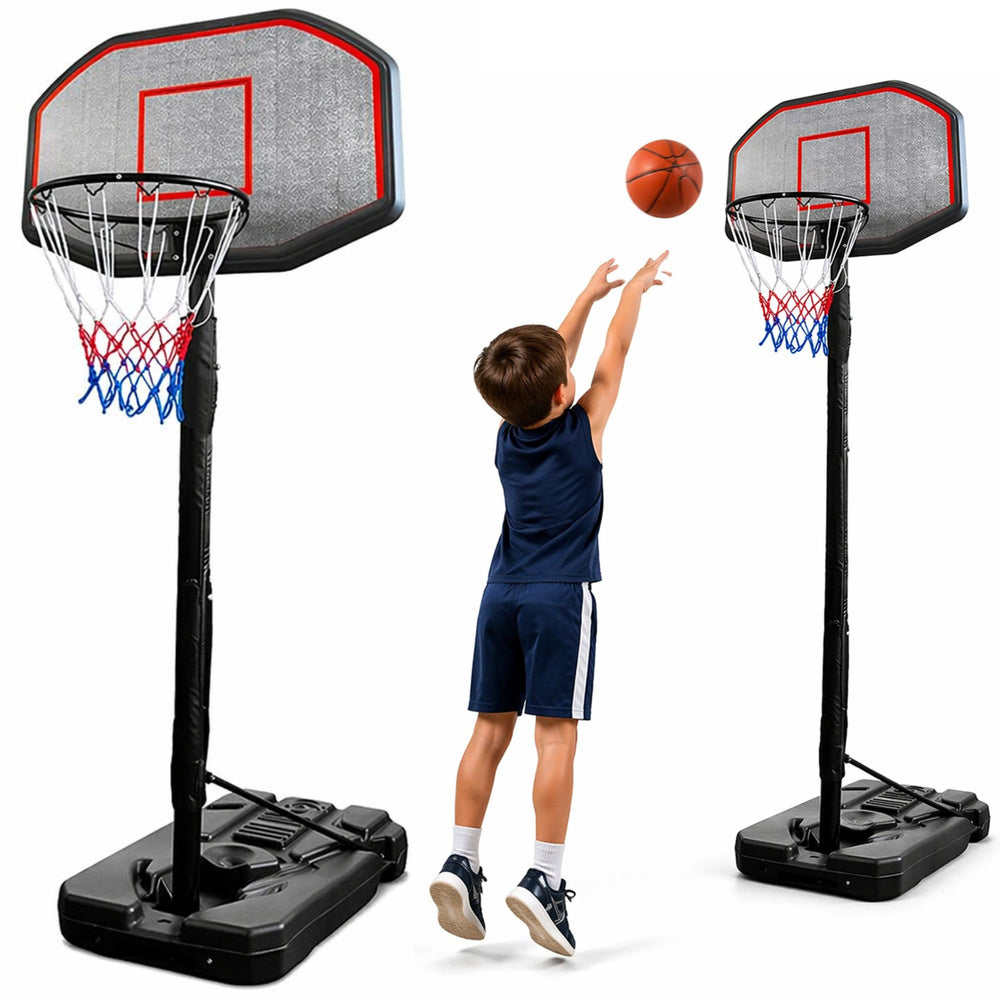 Basketball set, freestanding, adjustable stand, 200–300 cm