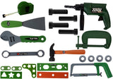 DIY tool set in case green (2)