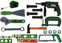 DIY tool set in case green (2)