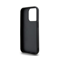 DKNY 3D Rubber Repeat Pattern - iPhone 15 Pro Case (Black) (7)