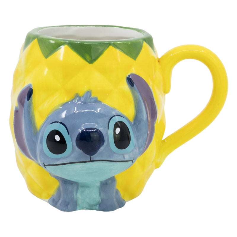 Disney Stitch - 3D ceramic mug in a gift box from the Pineapple collection 325 ml