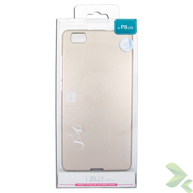 Mercury I-Jelly - Case for Huawei P8 Lite (gold)