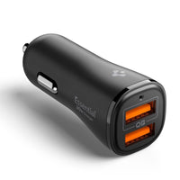 Spigen Essential EV302 – Car Charger 2x USB-A 30W (Black) (4)