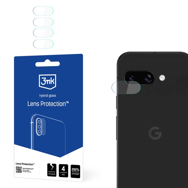 3mk Lens Protection – Camera lens glass for Google Pixel 9a (4 sets)