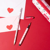 Snoopy - Pencil case with a pen and pencil set from the Love Season collection (5)