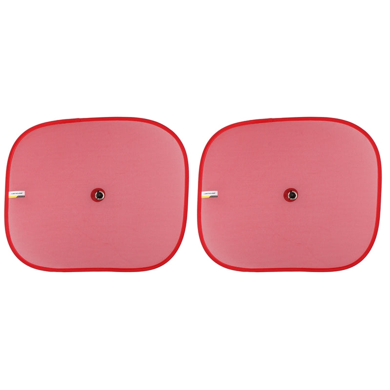 Dunlop - Side window sunshade for cars 36x44 cm 2 pcs (red)
