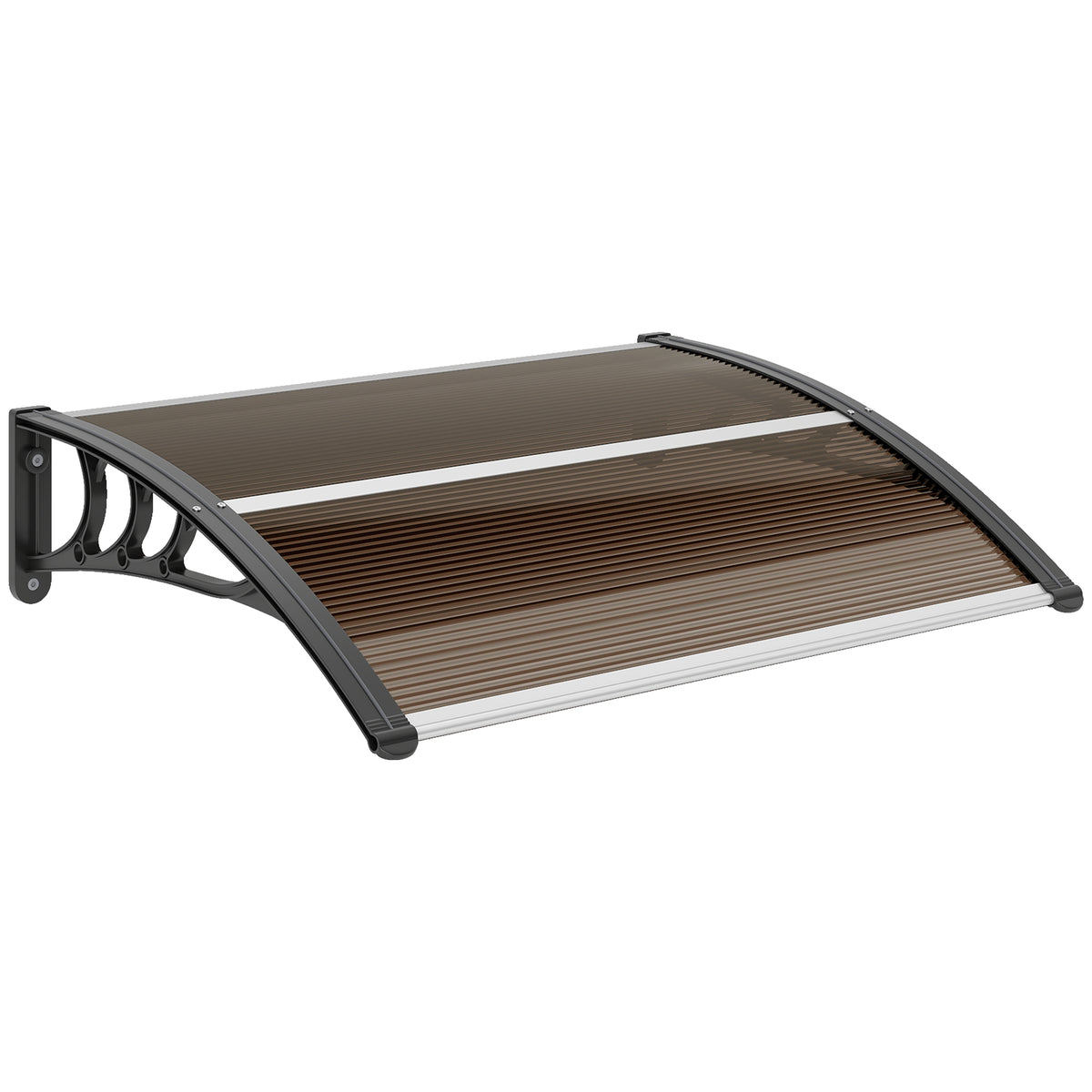 Canopy front door canopy 120 x 75 cm pent roof roofing polycarbonate