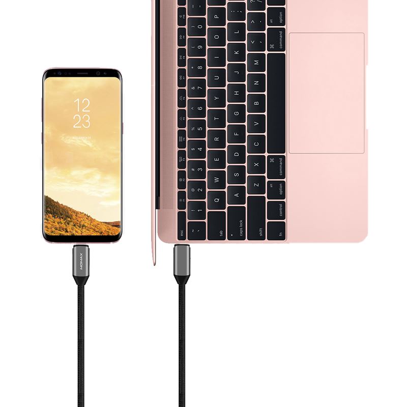 Momax Elite Link - USB-C connection cable (Power Delivery), 1 m (black)