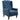 Elegant wing chair, thickly upholstered, removable cover, 74 x 86 x 102 cm, blue