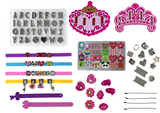 DIY Letter Charm Bracelet Jewelry Set (2)