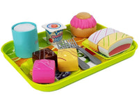 Food dessert cake set with tray (2)