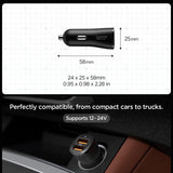Spigen Essential EV302 – Car Charger 2x USB-A 30W (Black) (8)