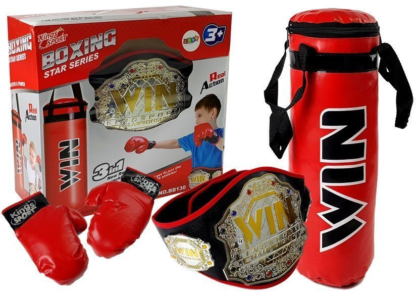 Box set, bag, gloves, belt