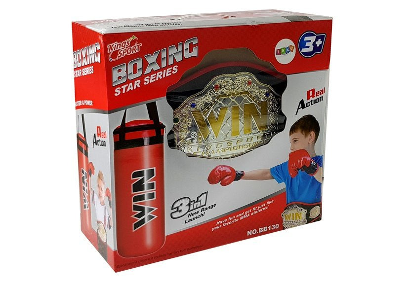 Box set, bag, gloves, belt (5)