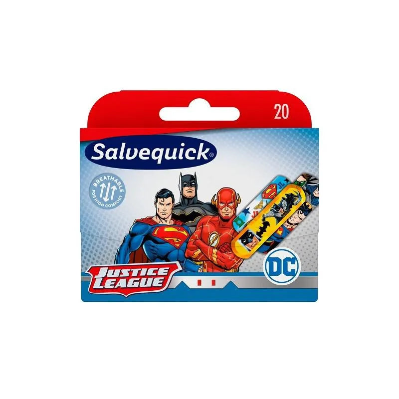 Salvelox Justice League Assorted Plasters 20 pcs