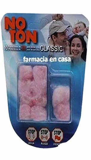 Noton 2 wax earplugs, 8 cotton earplugs, 10 pieces