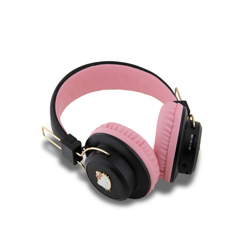 Hello Kitty Metal Logo Round Shape - wireless Bluetooth V5.3 earbuds (pink) (2)