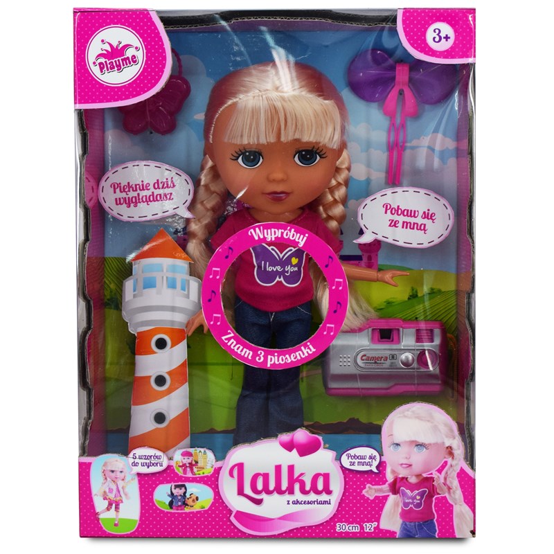 Playme - Explorer Doll with Accessories (30 cm)