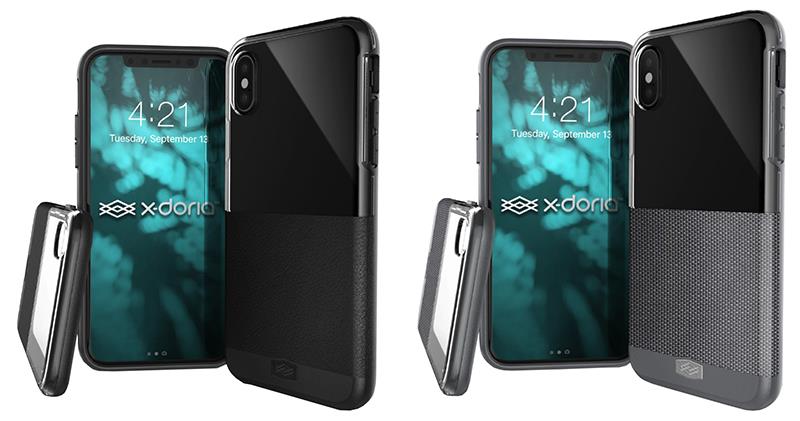 X-Doria Dash - case for iPhone X (black leather) (7)