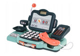 Cash register shop kit with microphone sound