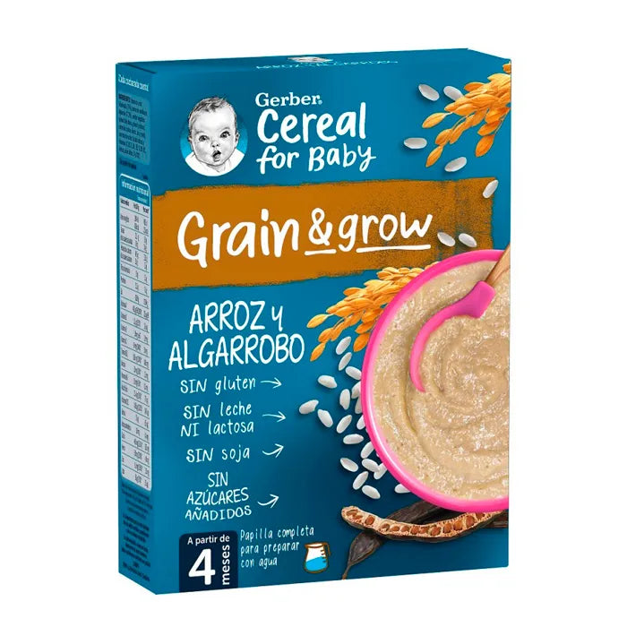 Gerber Rice and Carob Porridge 250g