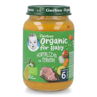 Gerber Organic Vegetables with Veal 1 unit 190g