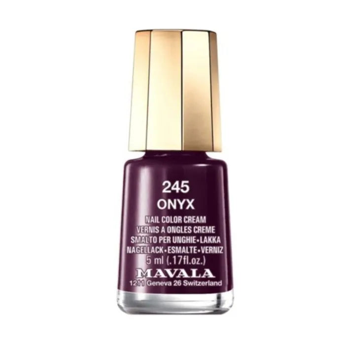 Mavala Nail Polish 245 Onyx 5ml