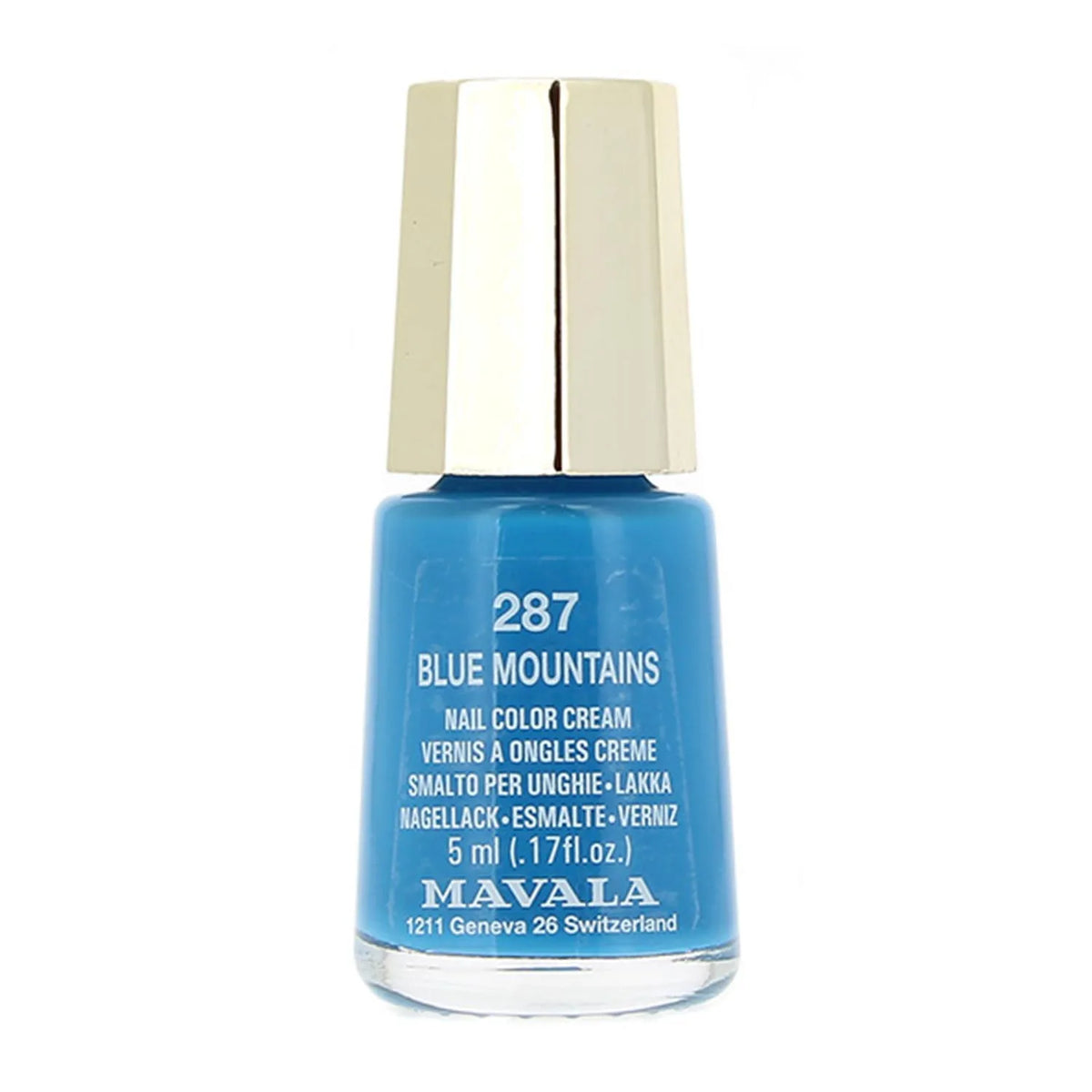 Mavala Nail Polish 287 Blue Mountains 5ml