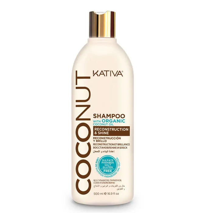 Kativa Coconut Reconstruction & Shine Shampoo 500ml