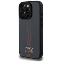 Red Bull Carbon Fiber Power Bar MagSafe Case for iPhone 16 Pro (Black) (2)