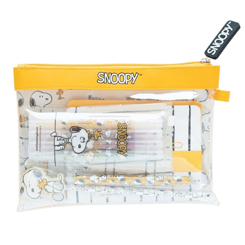 Snoopy - 15-piece school supply set (2)