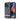 DKNY Leather Checkered Mono Pattern & Printed Stripes - case for iPhone 14 Pro (black)