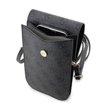 Guess 4G Stripes - Crossbody phone bag (black) (4)