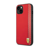 Ferrari Carbon - case for iPhone 14 Plus (red) (2)