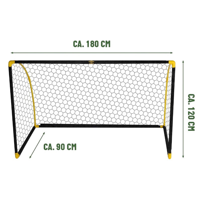 Umbro - Foldable football goal with net 180x120x91 cm (2)