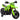 Electric motorcycle for children, 6V battery drive, training wheels, horn, engine start sound, 3-8 years, green