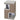 3-story cat tower for indoors, semi-enclosed cat cave with scratching surfaces all around, 2 cat dens