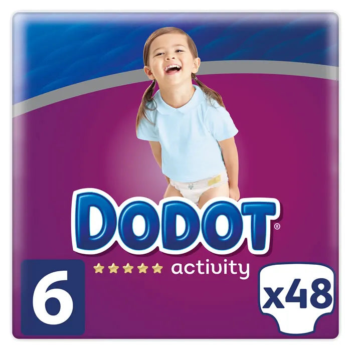 Dodot Protection Plus Activity Size 6 48 units