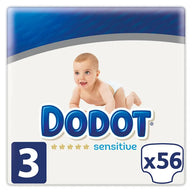 Dodot Sensitive Size 3 56 units