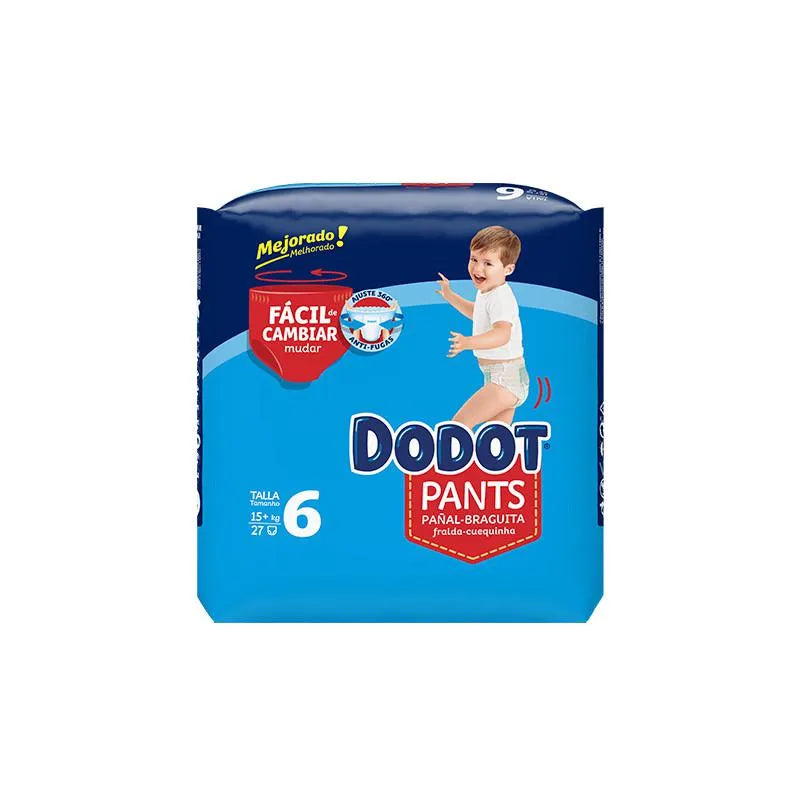 P Dodot Pants Size 6 27 pcs