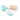 Chicco Blue Natural Hairbrush and Comb 1pc
