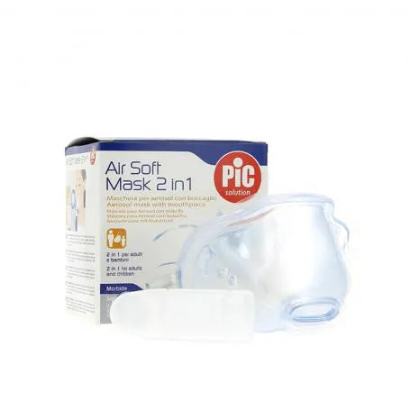 Air Soft 2-in-1 Aerosol Mask with Mouthpiece Pic Solution