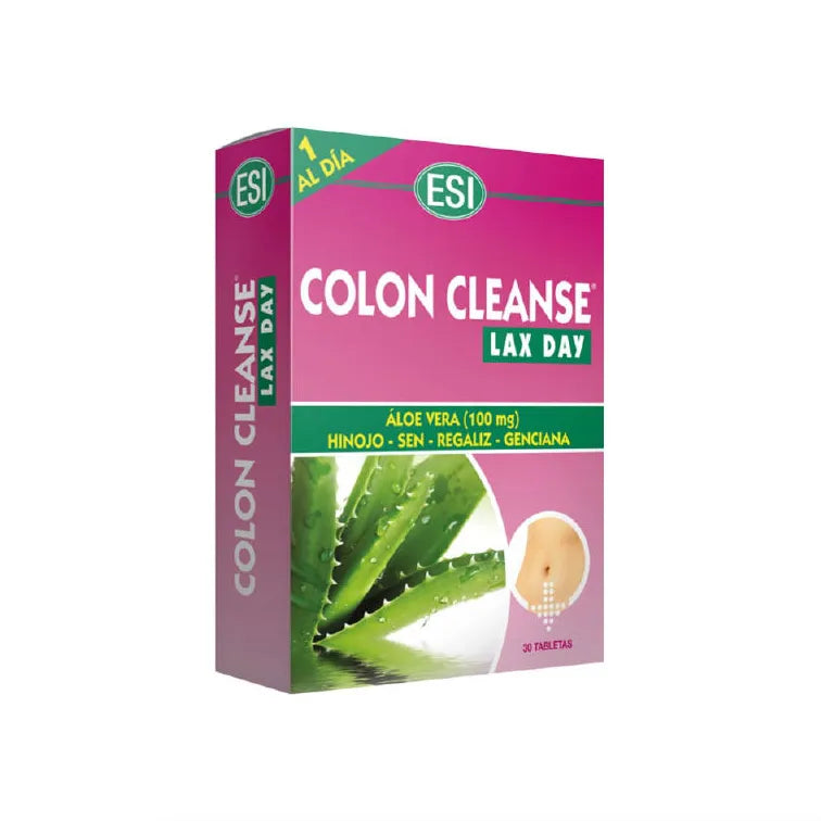 Esi Aloe Vera Colon Cleanse Lax 30 Tablets