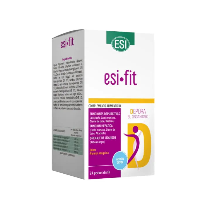 ESI FIT DEPURA Pocket Drink 24 Portion Sachets